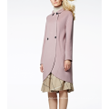 17PKCSC003 women double layer 100% cashmere wool coat